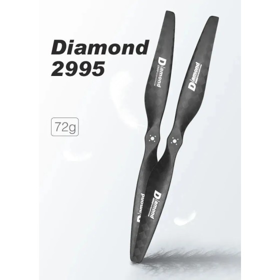 Foxtech Diamond 2995 Propeller 29 Zoll großer Kohle faser propeller UAV Flugzeug Big Industrial Agri cultura Pflanzens chutz UAV